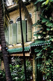 Singapore, centre town, a traditional house in Peranakan Place