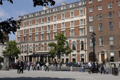 Republic of Ireland, County Dublin, Dublin, the Shelbourne Hotel, one of the most luxurious hotels of the country
