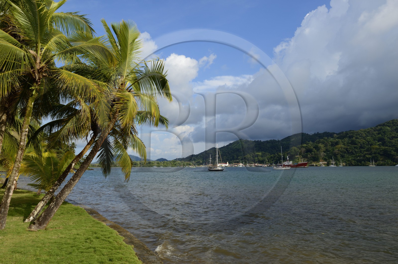 Panama, province de Colon, la baie de Portobelo