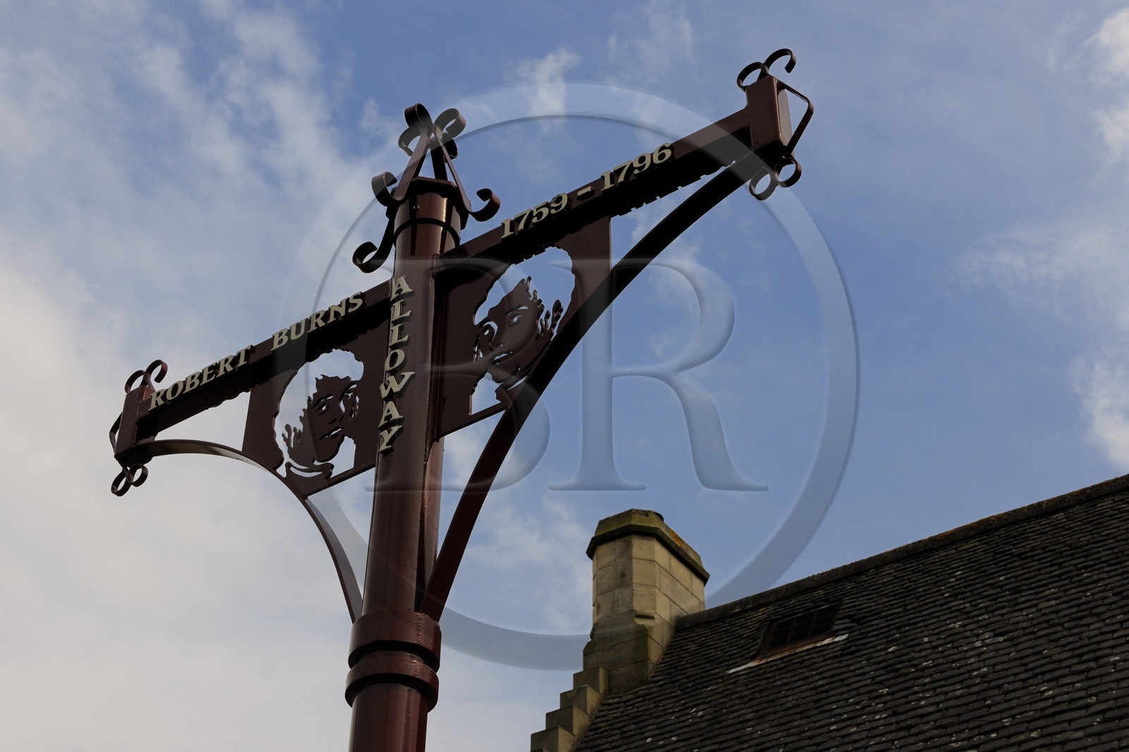 United Kingdom, Scotland, Ayrshire, Ayr, Alloway, village where Robert Burns was born