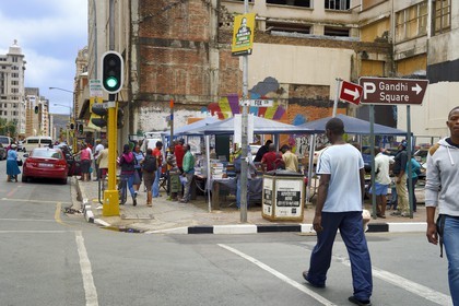 South Africa, Gauteng Province, Johannesburg, at the heart of CBD (Central Business District)