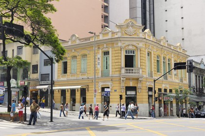 Brésil, Etat du Minas Gerais, Belo Horizonte, maison datant de la création de la ville (XIXème siècle)