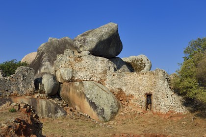 Zimbabwe, Masvingo province, the ruins of the archaeological site of Great Zimbabwe, UNESCO World Heritage List, 10th-15th century, the Eastern Enclosure in the Hill Complex