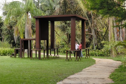 Brasil, Minas Gerais state, Brumadinho, Centro de arte contemporanea Inhotim (contemporary artwork center), Immensa (1982) by Cildo Meireles