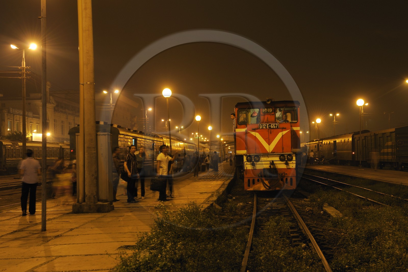 Vietnam, Hanoï, gare centrale
