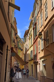 Principality of Monaco, Monaco, the old town on the Rock, rue Basse