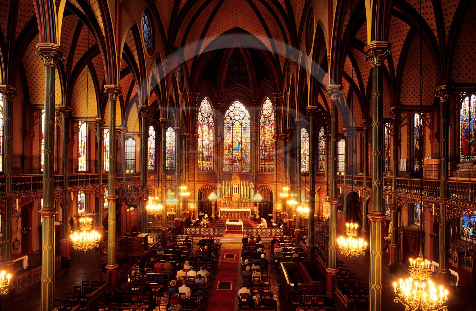 France, Paris (75), église Sainte-Cécile