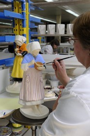 France, Finistère (29), Quimper, la faïencerie HB Henriot