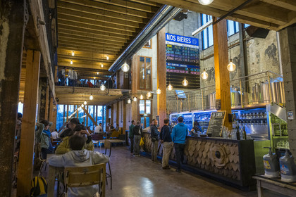 France, Loire-Atlantique (44), Nantes, quartier Bas-Chantenay, brasserie Little Atlantic Brewery