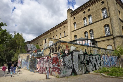 Allemagne, Berlin, quartier de Kreuzberg, Kunstraum Kreuzberg-Bethanien dans un ancien hopital