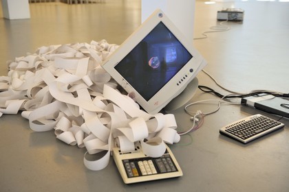 Suisse, Bâle, galerie d'Art numérique Plug-In