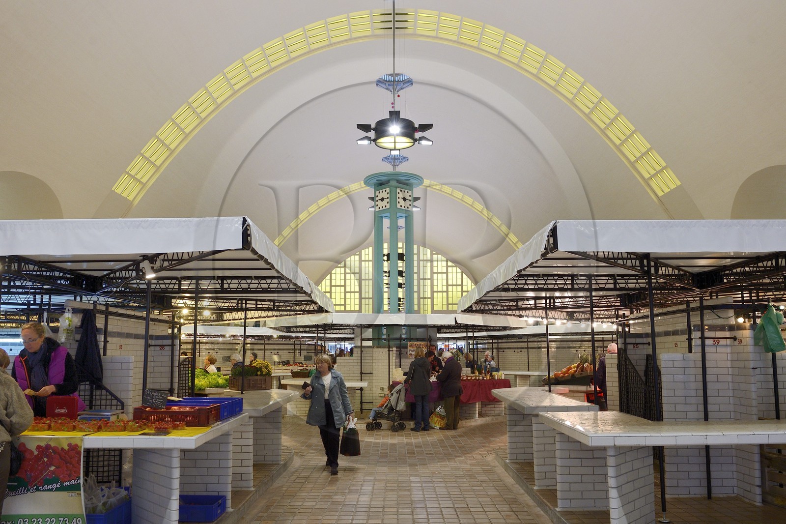 France, Marne (51), Reims, les halles du Boulingrin