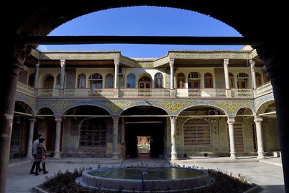 Iran, province d'Ispahan, Ispahan, Bazar-e Bozorg (Grand Bazar), immense bazar couvert qui remonte à près de 1300 ans