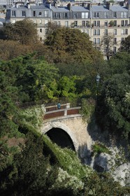 France, Paris (75), parc des Buttes Chaumont