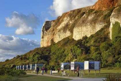 France, Seine-Maritime (76), la commune de Sainte-Adresse voisine du Havre, cap de la Hève