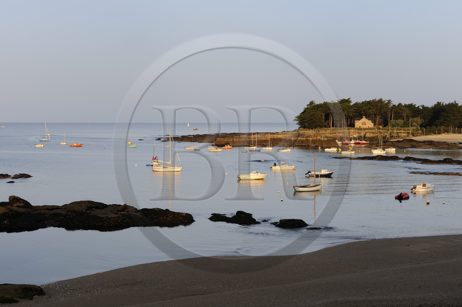 France, Loire-Atlantique (44), la Presqu'île de Guérande, port Naredy