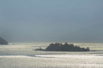 Brésil, Etat de Rio de Janeiro, baie de Paraty (Route de l'or, Estrada Real)