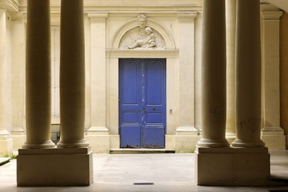 France, Hérault (34), Montpellier, Hôtel de Griffy du 18e siècle rue de l'Aiguillerie, classé monument historique