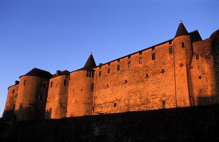 France, Ardennes, Sedan, the fortified castle