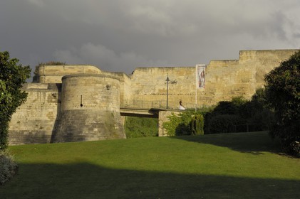 France, Calvados, Caen, the ducal castle