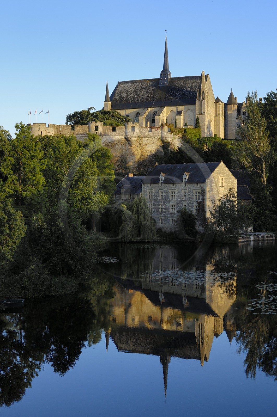 France, Maine et Loire (49), château de Montreuil-Bellay