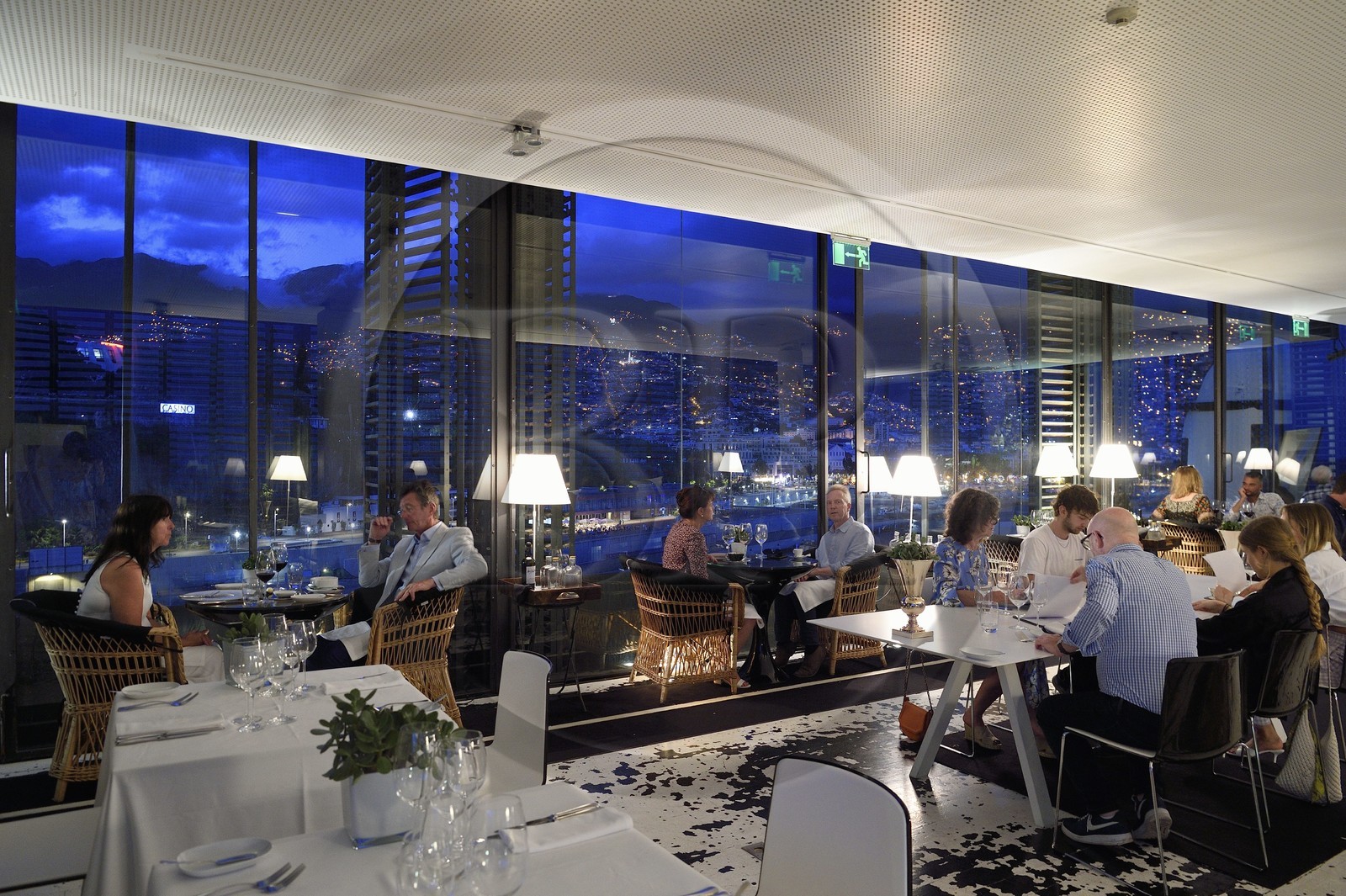 Portugal, Madeira Island, Funchal, Design Centre Nini Andrade Silva restaurant