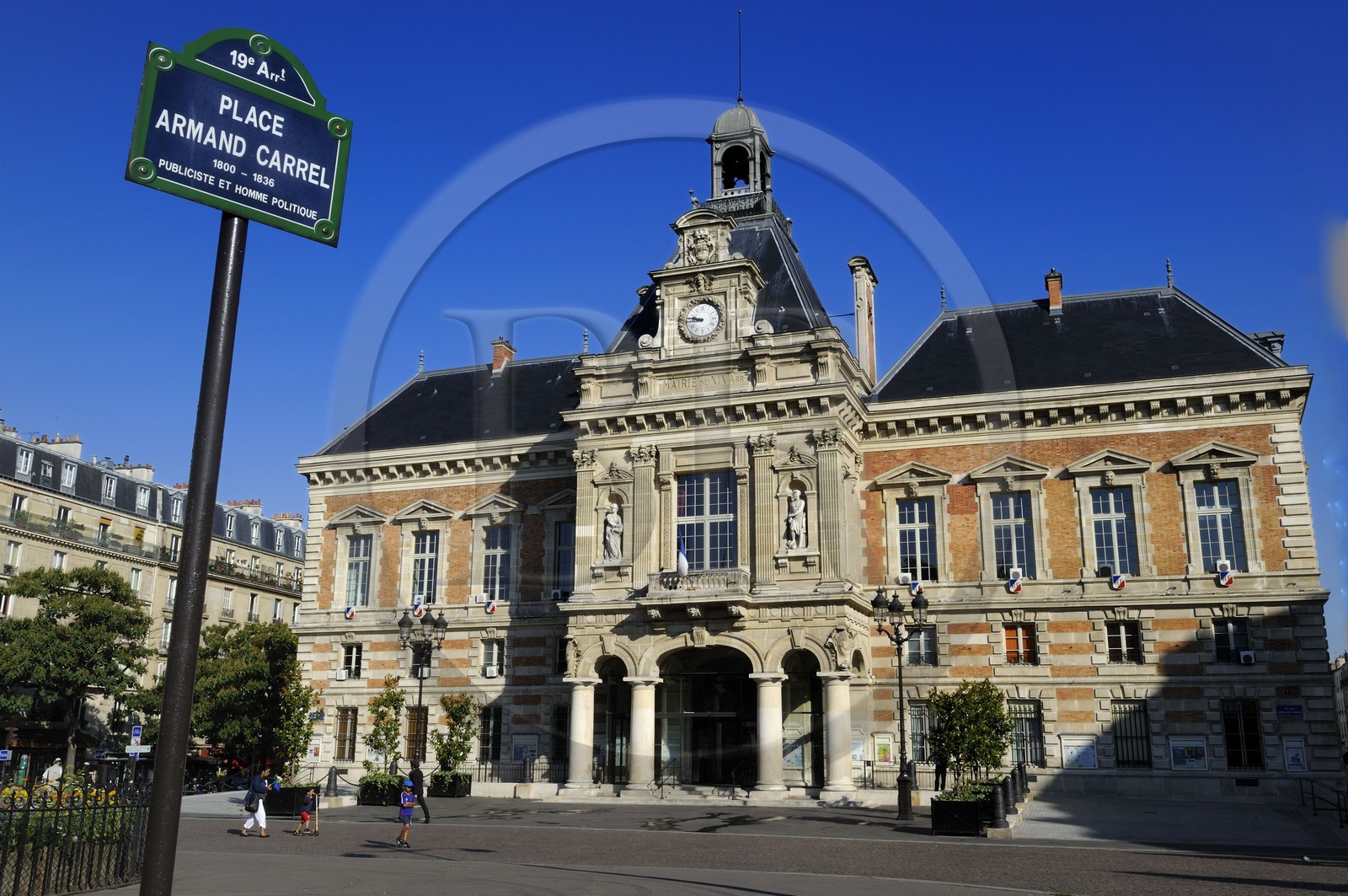 France, Paris (75), Mairie du 19e arrondissement