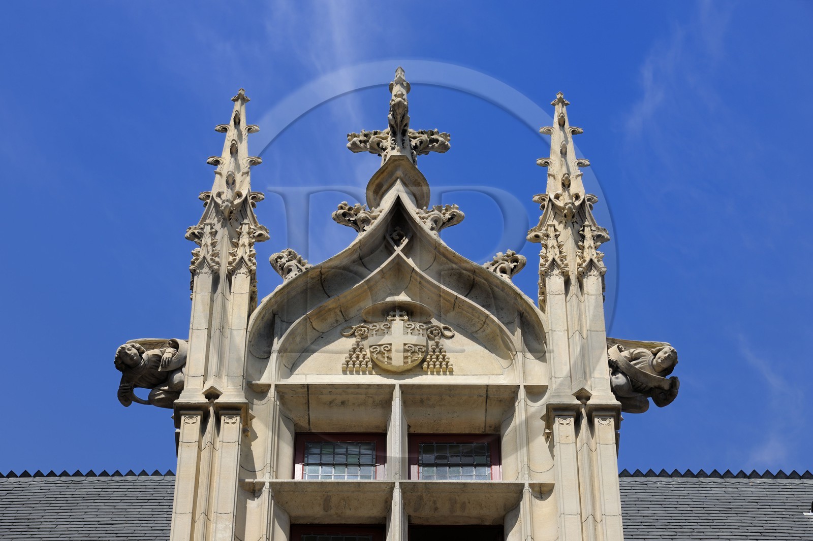 France, Paris, hôtel de Sens, head office .of the Forney Library in the Marais District