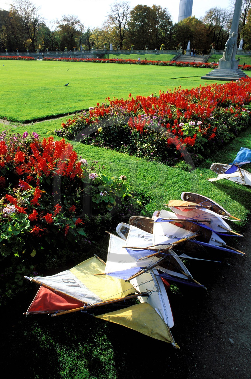 France, Paris (75), le jardin du Luxembourg