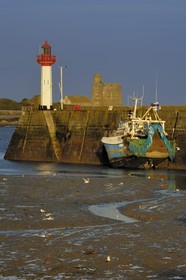 France, Manche, Val de Saire, Saint Vaast la Hougue, port and fortress Vauban listed as World Heritage by UNESCO of the Vauban islet on the Ile de Tatihou
