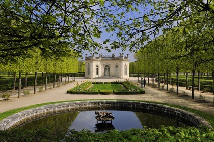 France, Yvelines, Chateau de Versailles, listed as World Heritage by UNESCO, Domaine de Marie Antoinette, the Petit Trianon, the French Pavilion