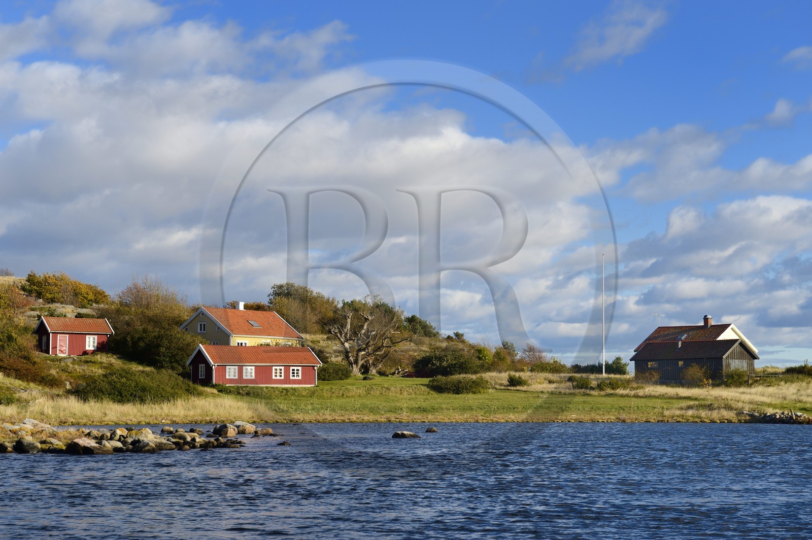 Suède, Västra Götaland, Iles Koster, Sydkoster, Ekenäs