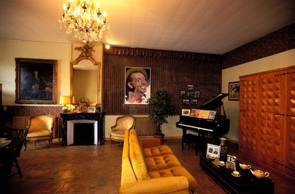 France, Aude, Narbonne, Charles Trenet (singer) house