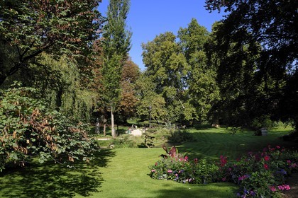 France, Paris (75), square des Batignolles