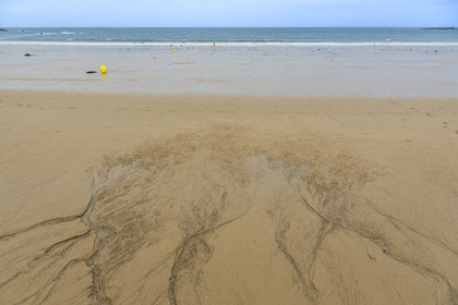 France, Côtes d'Armor (22), Grand Site de France Cap d'Erquy – Cap Fréhel, Fréhel, plage de l'Anse du Croc