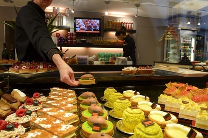 France, Moselle, Metz, pastry and chocolatier Fresson