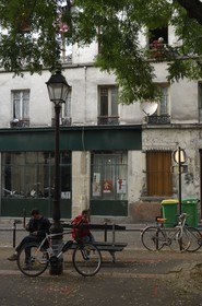 France, Paris (75), la place sainte Marthe