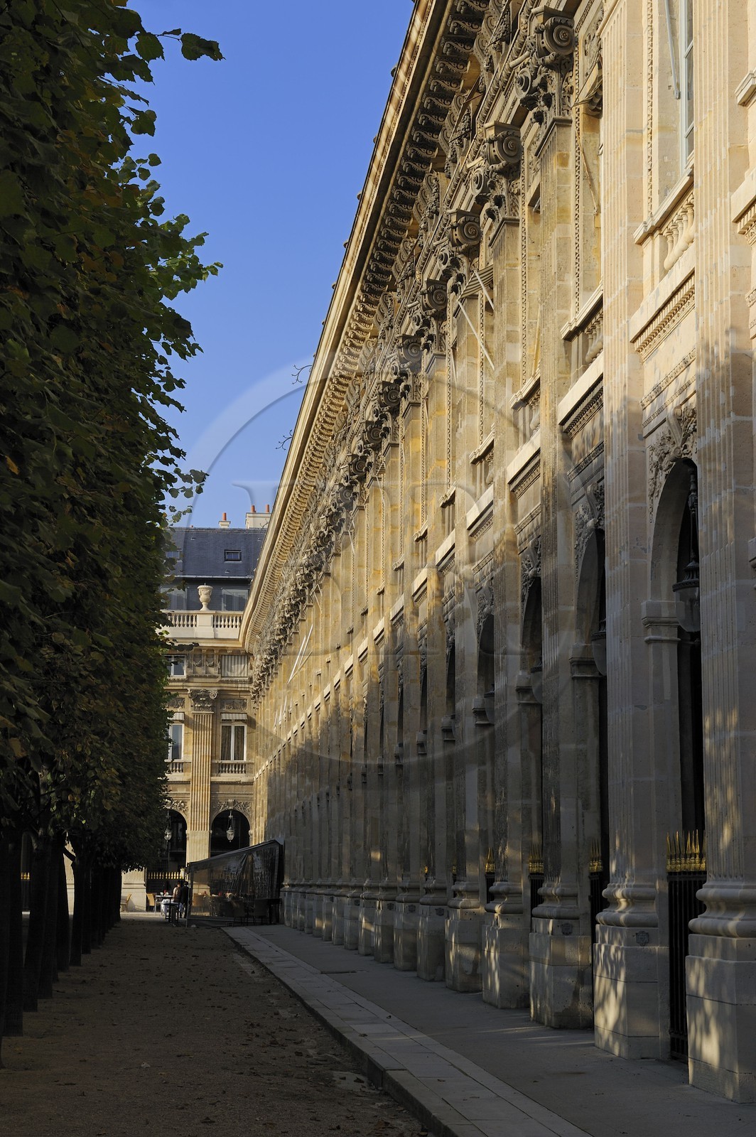 France, Paris (75), Palais Royal, Galerie de Valois