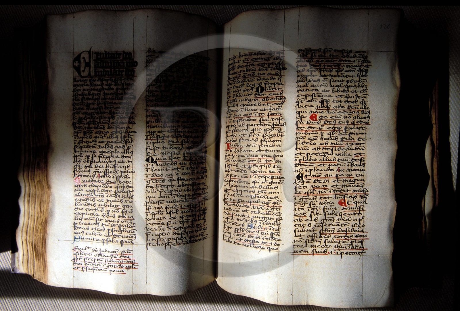 France, Bas-Rhin (67), Sélestat, livre ancien de la célèbre bibliothèque humaniste