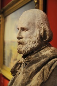 Italie, Lombardie, Milan, musée du Risorgimento (Museo del Risorgimento), Garibaldi