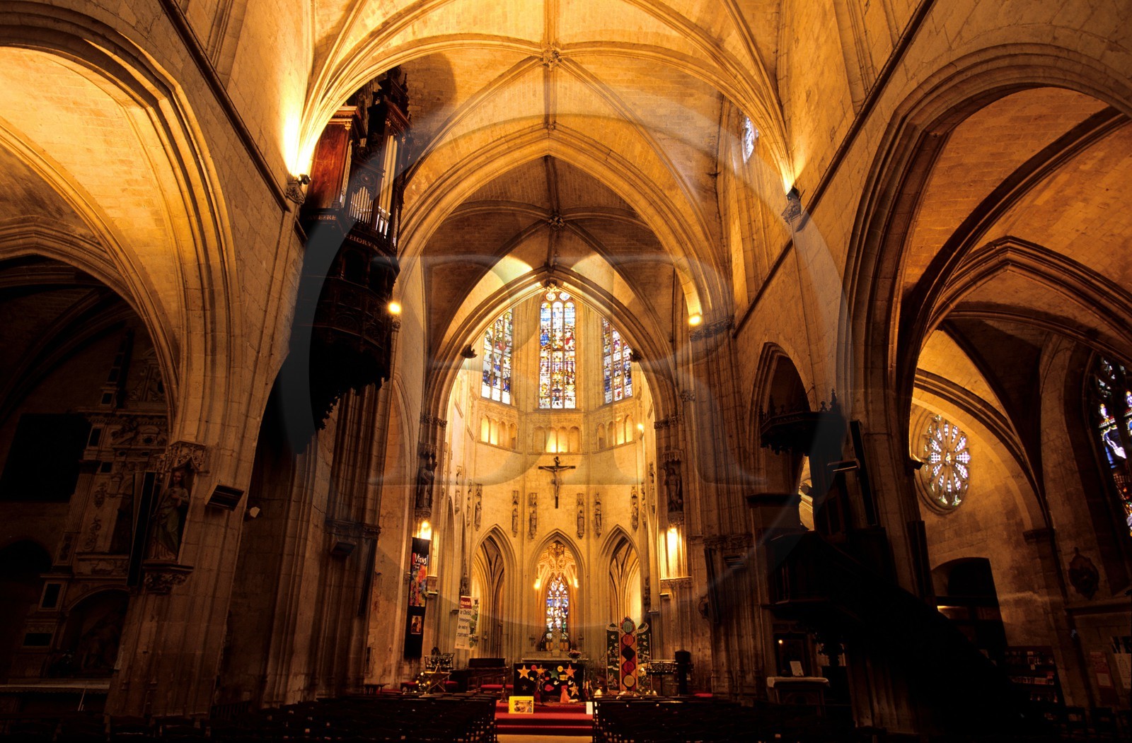 France, Sarthe (72), La Ferté-Bernard, église Notre-Dame des Marais