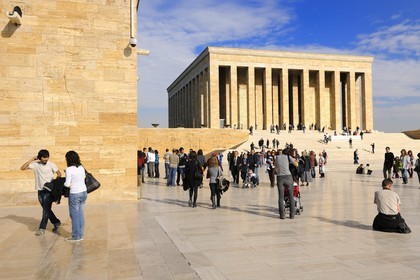 Turkey, Central Anatolia, Ankara, Ataturk Mausoleum