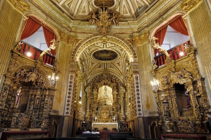 Brazil, Minas Gerais state, Ouro Preto, historical center listed as World Heritage by UNESCO, Matriz Nossa Senhora do Pilar church (Gold Route, Estrada Real)