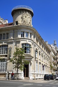 France, Var, Toulon, restaurant and cultural place Le Télégraphe in the former Post