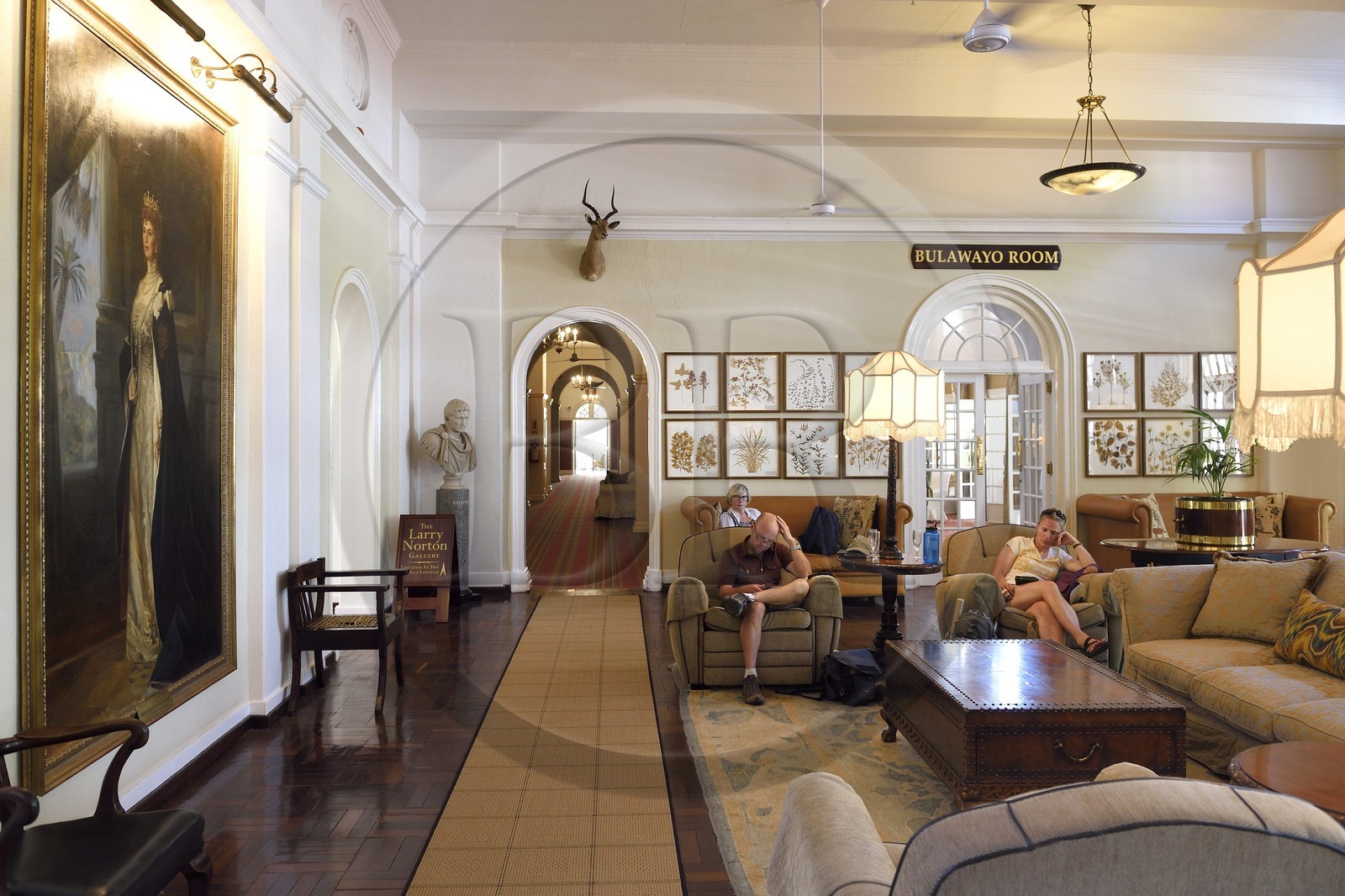 Zimbabwe, province de Matabeleland septentrional, Victoria Falls, Victoria Falls Hotel Zimbabwe, province de Matabeleland septentrional, Victoria Falls, Victoria Falls Hotel