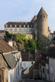 France, Côte d'Or (21), Semur-en-Auxois, la Tour de la Prison