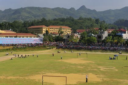 Vietnam, Lao Cai province, Bac Ha, annual race of horses