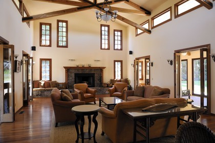 Etats-Unis, Californie, Russian Valley River, la propriété viticole de De Loach