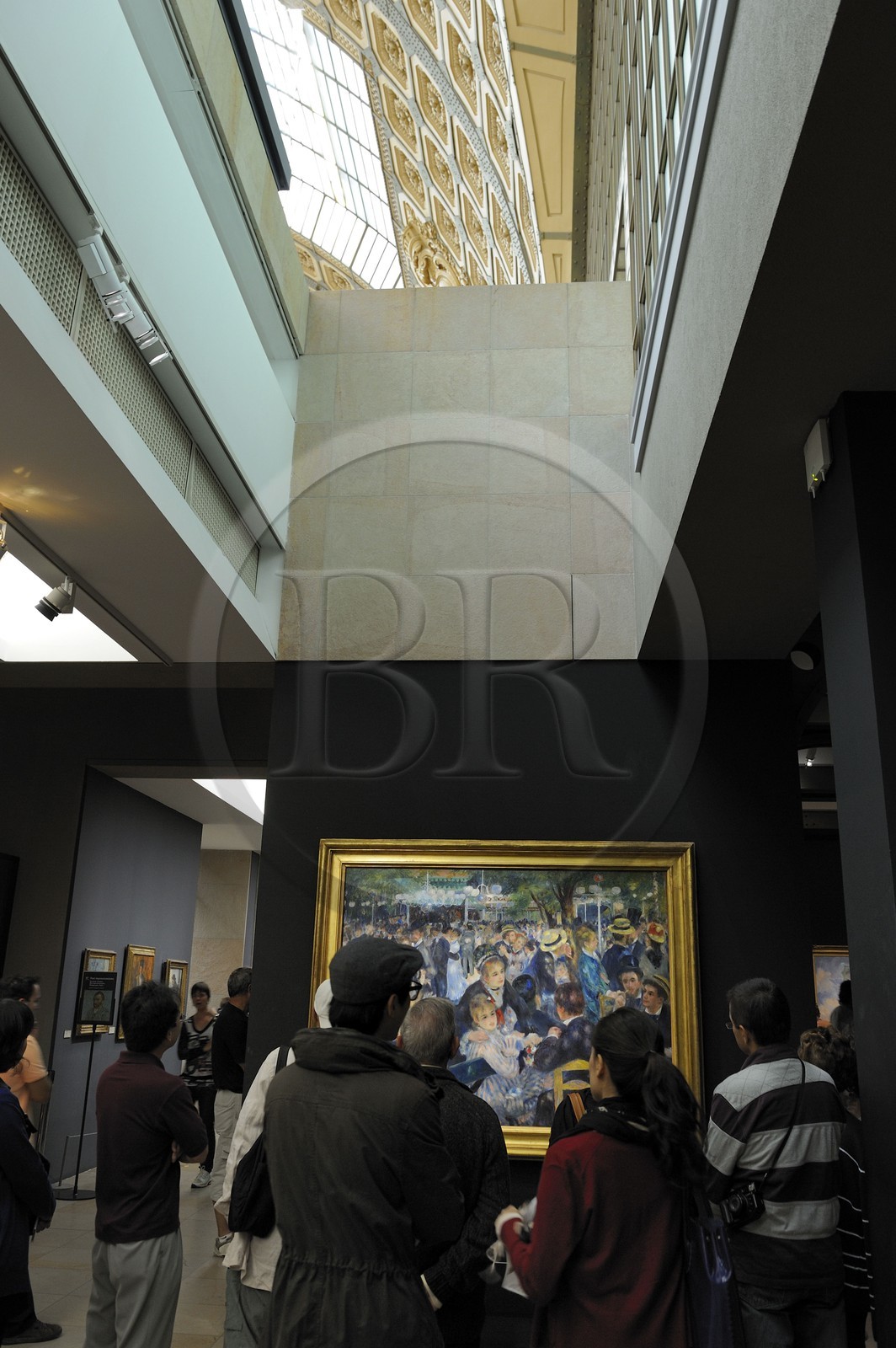 France, Paris (75), le musée d'Orsay, Bal du moulin de la Galette 1876 de Auguste Renoir