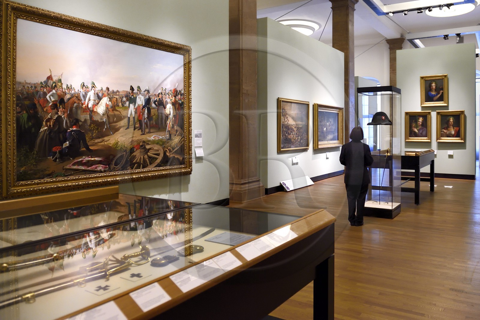Allemagne, Berlin, le Deutsches Historisches Museum (musée de l’histoire allemande), l'épopée Napoléonienne